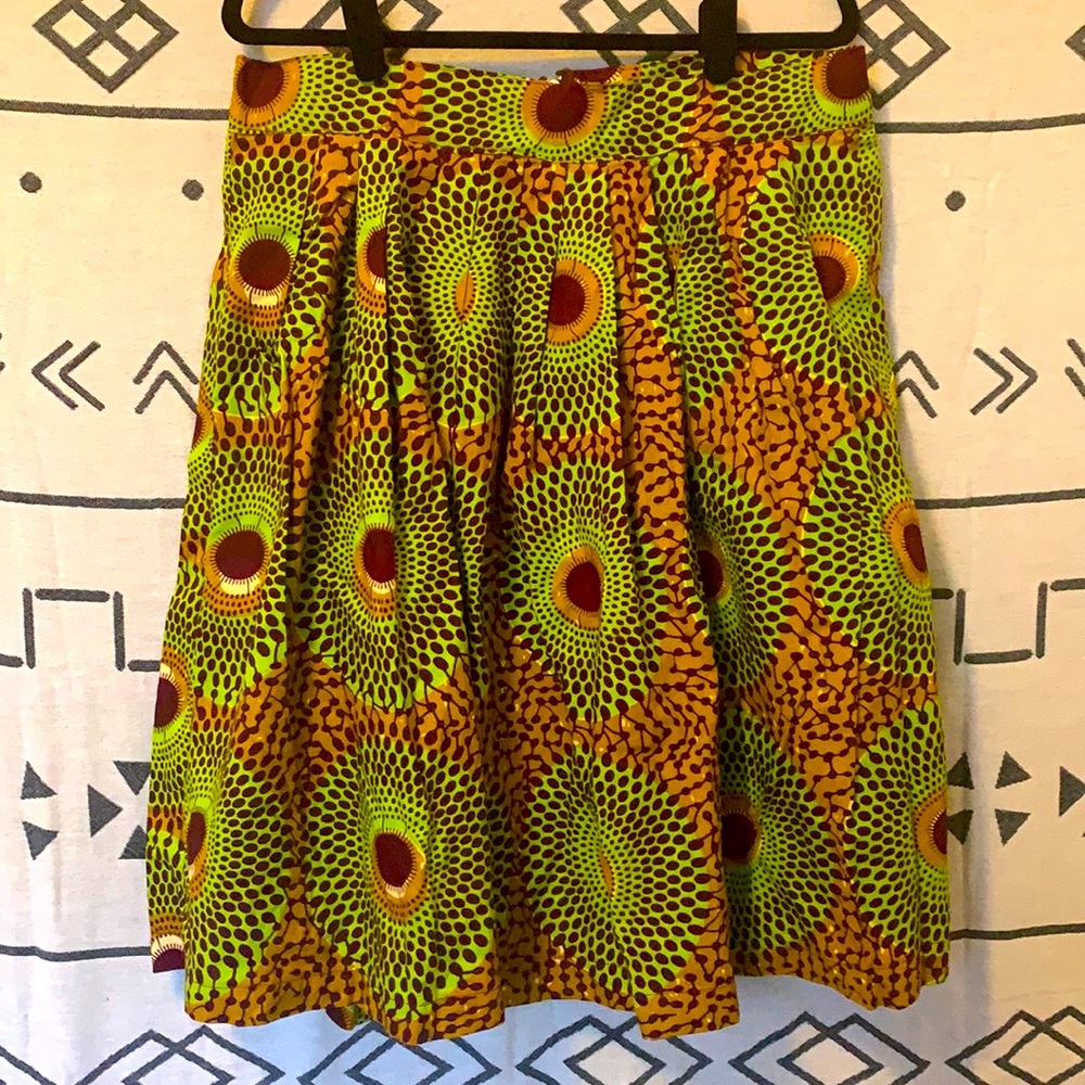 African Print Skirt